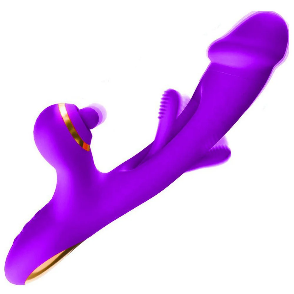 Velvet Rechargeable Silicone Personal Massager with Suction Function - Image 15