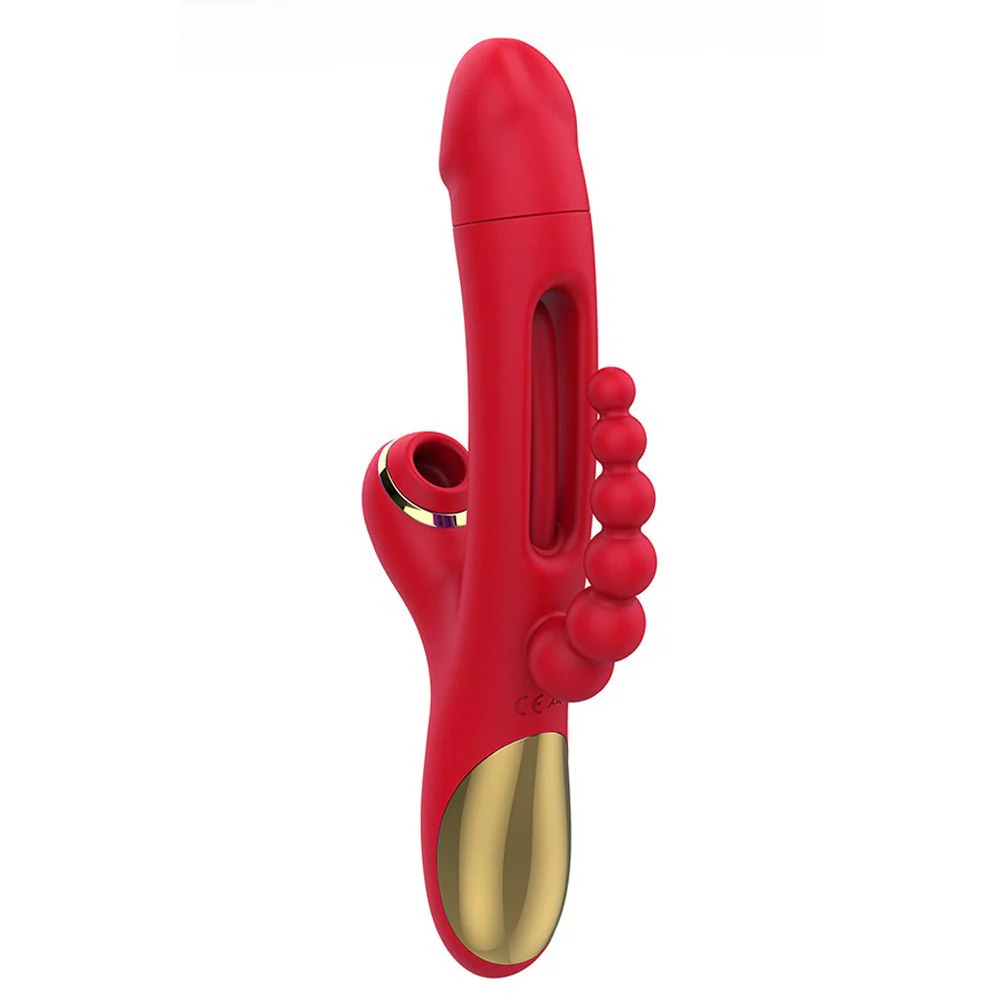 Velvet Rechargeable Silicone Personal Massager with Suction Function - Image 19