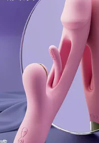 Velvet Rechargeable Silicone Personal Massager with Suction Function - Image 6