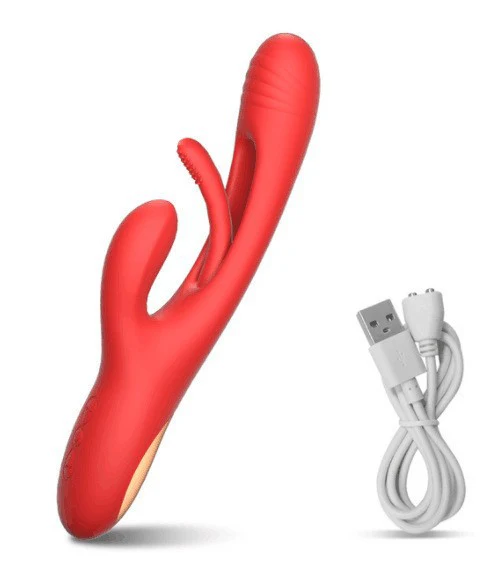 Velvet Rechargeable Silicone Personal Massager with Suction Function - Image 9